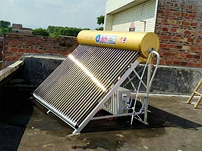 太空能熱水器安裝實例